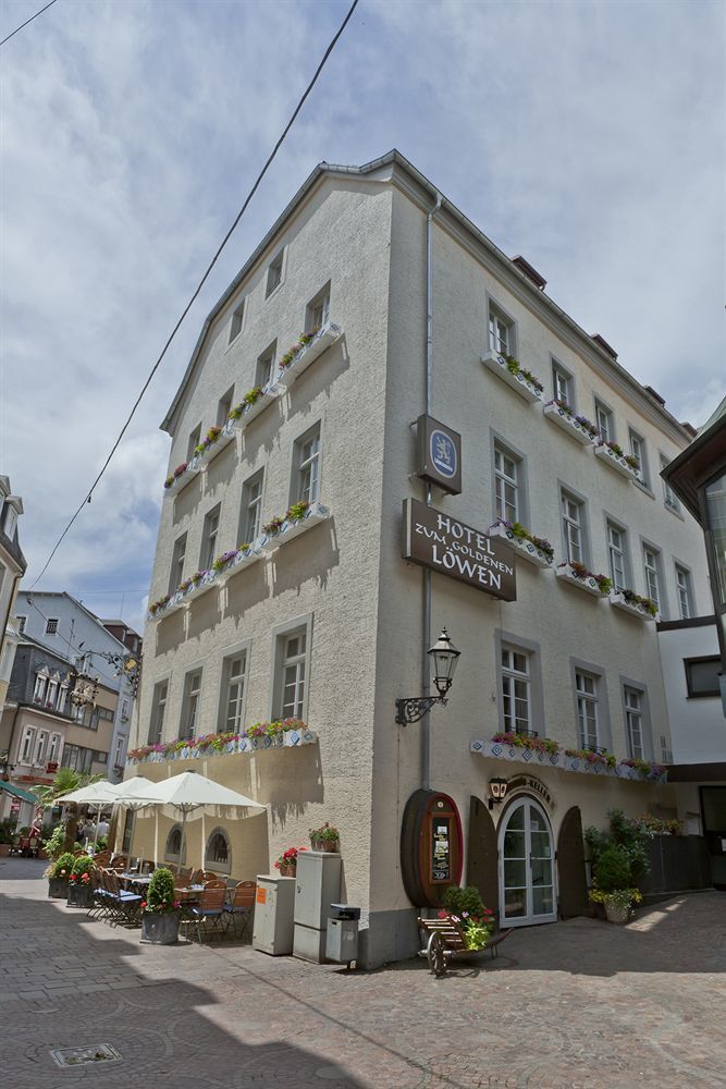 Hotel Zum Goldenen Loewen Baden-Bade Exterior foto
